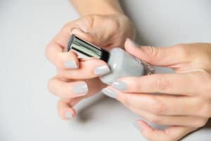 cold nail polish