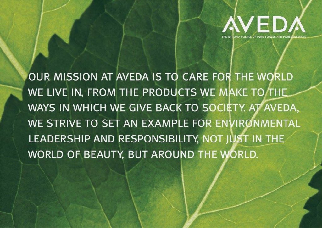 the aveda mission