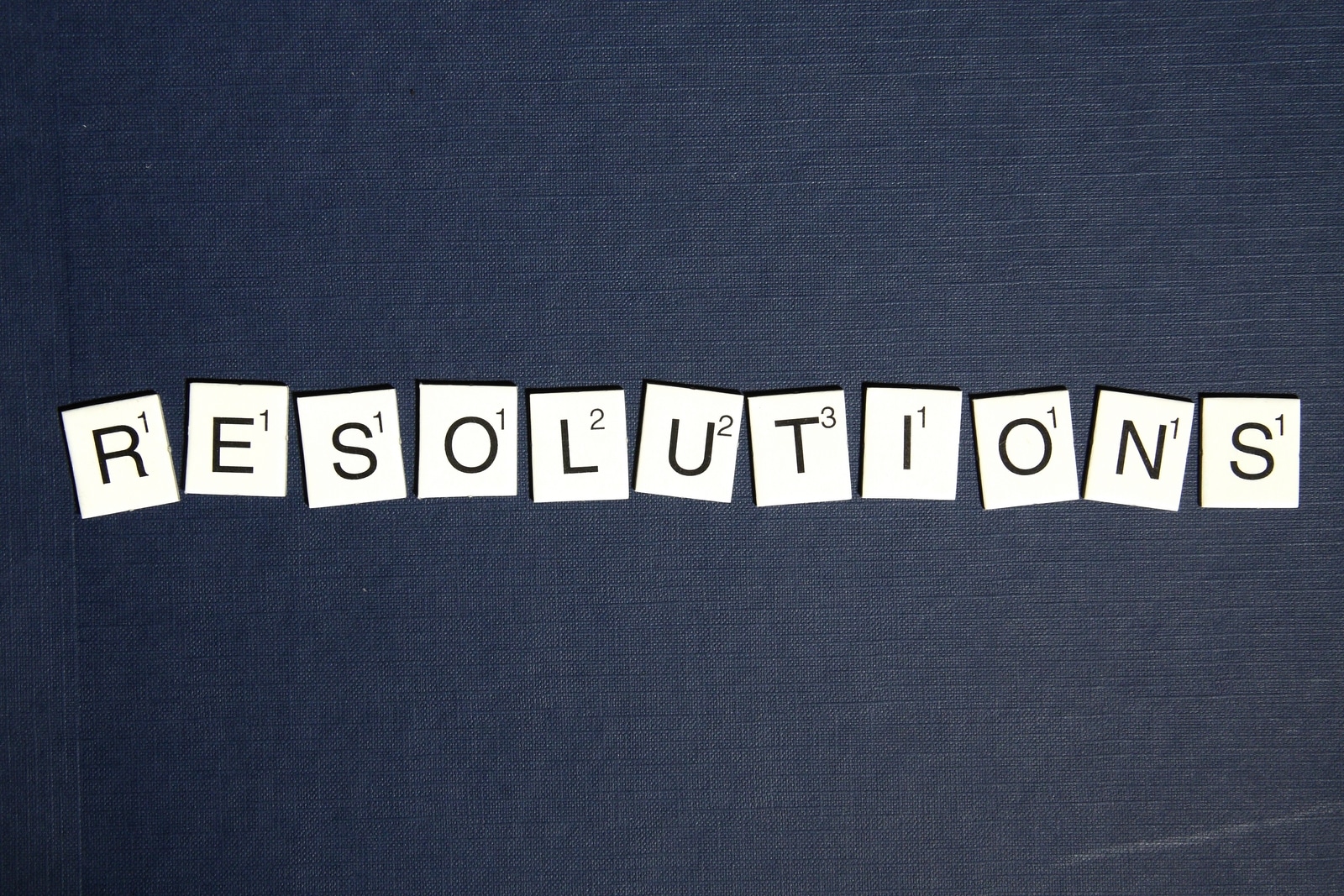 scrabble tiles spelling resolutions