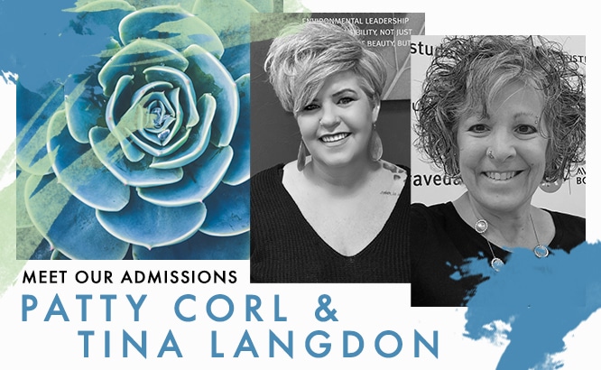 patty & tina at aveda institute idaho twin falls boise