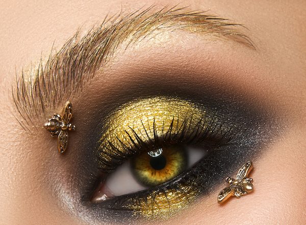 bee eye makeup
